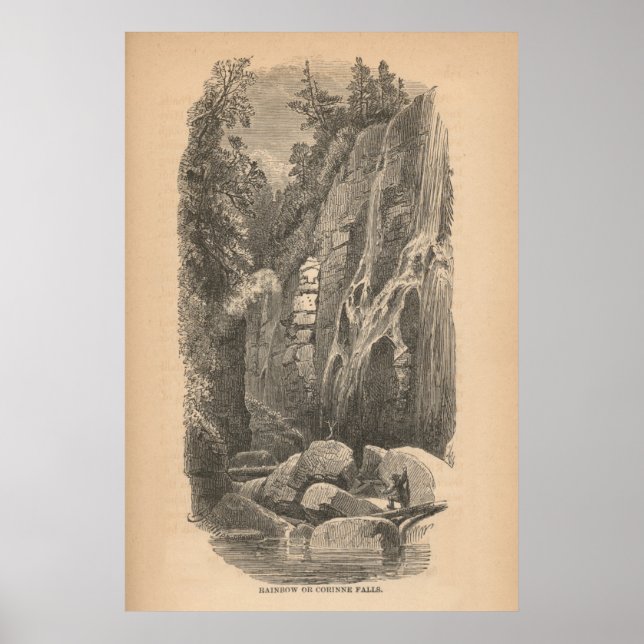 Rainbow eller Corinne Falls Poster (Framsidan)