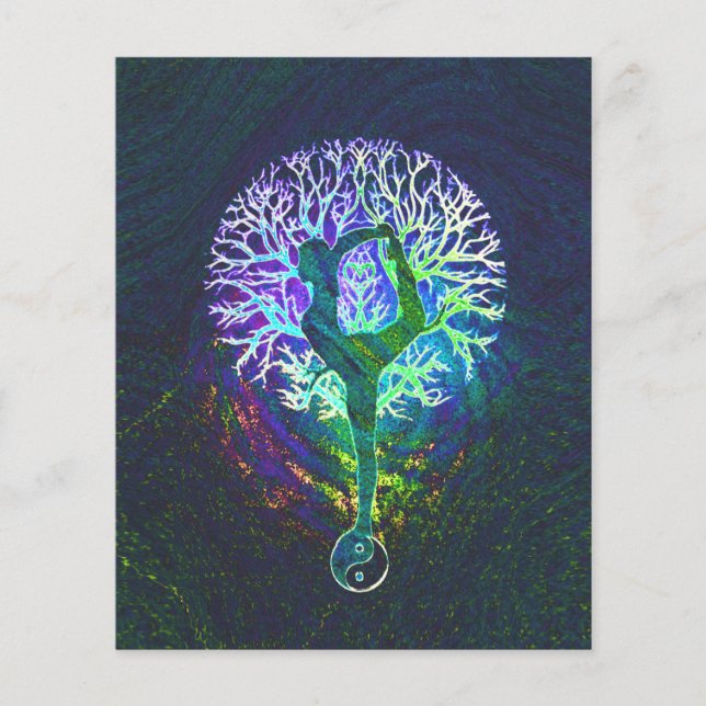 Rainbow Energy Yin Yang Yoga (Framsida)