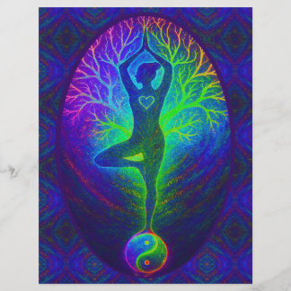 Rainbow Energy Yin Yang Yoga Reklamblad