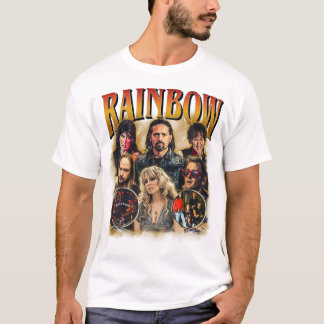 Rainbow - engelskt hårdrocksband t shirt