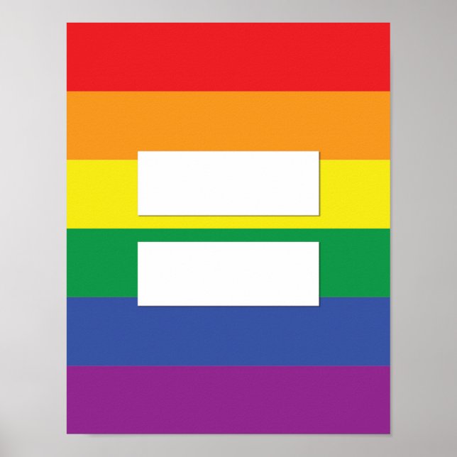 Rainbow Equality Poster (Framsidan)