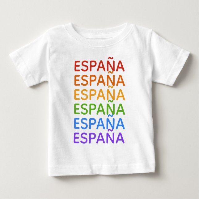 Rainbow España Spain shirts & jacka T Shirt (Framsida)