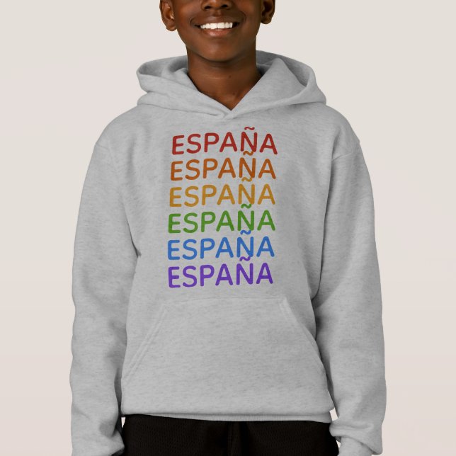 Rainbow España Spain shirts & jacka Tee (Framsida)