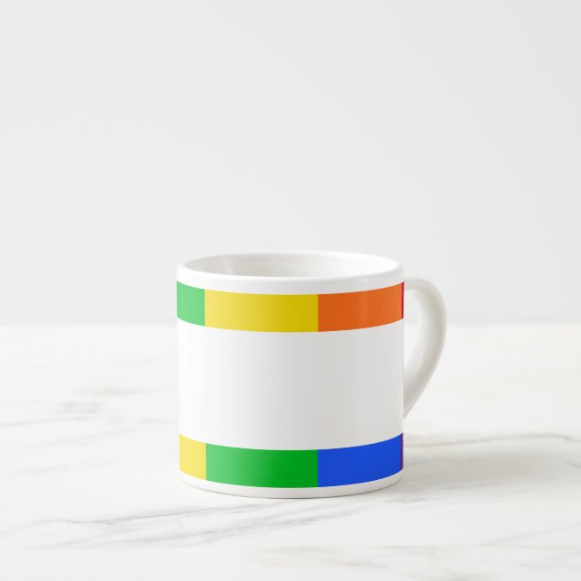 Rainbow Espresso Espressomugg (Framsida höger)