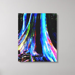 RAINBOW EUCALYPTUS TRÄD canvas