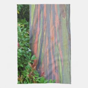 Rainbow Eucalyptus Träd Kökshandduk