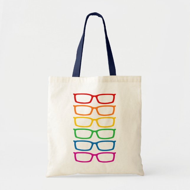 Rainbow Eyeglasses Tygkasse (Framsidan)