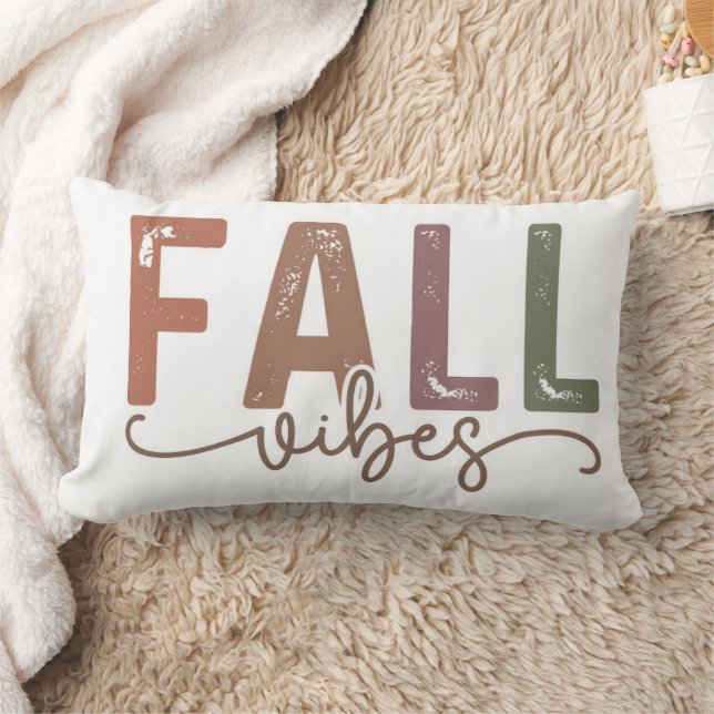 Rainbow Fall Vibes Lumbarkudde (Filt)