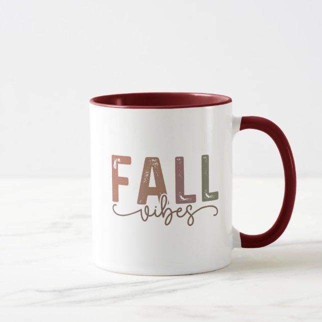 Rainbow Fall Vibes Mugg (Höger)