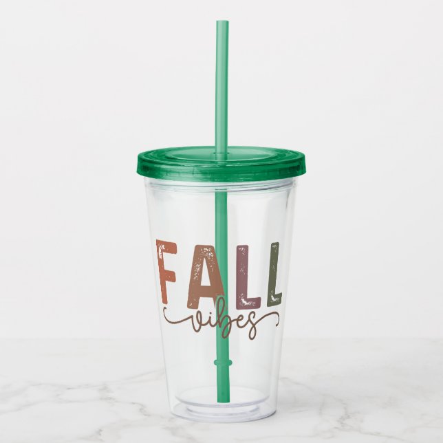 Rainbow Fall Vibes Take Away Mugg (Framsida)
