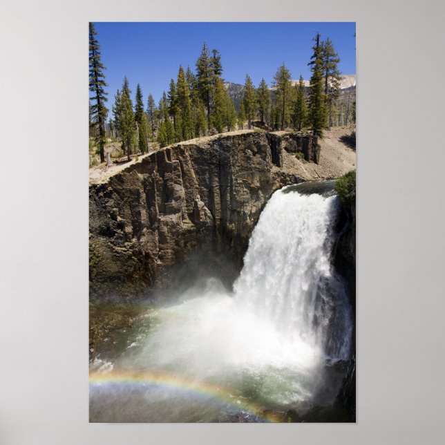 Rainbow Falls i Mammoth Poster (Framsidan)