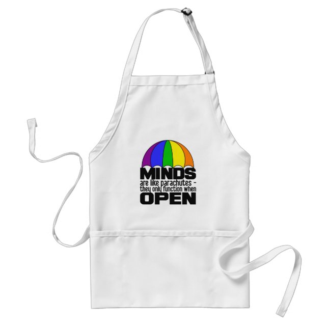 Rainbow Fallskärm apron - välj stil Förkläde (Framsidan)