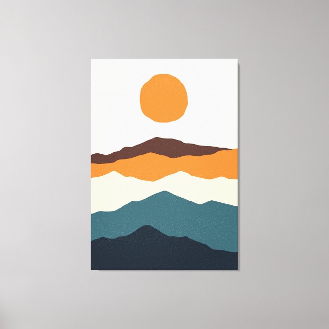 Rainbow Fält Canvastryck (Framsida)