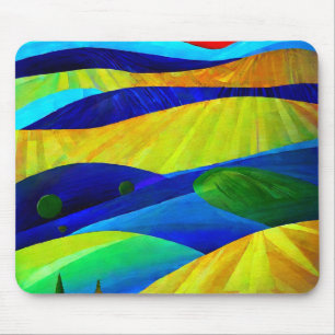 Rainbow Fantasy Backe liggande Musmatta
