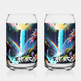 Rainbow Fantasy Forest Drinkware Set