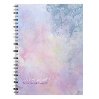 Rainbow färg anpassade girly Photo Notebook Anteckningsbok