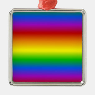 Rainbow Färg anpassningsbar ornament
