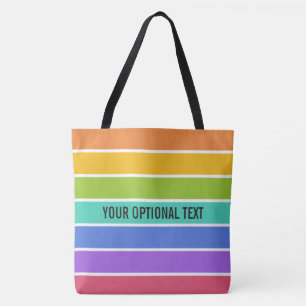 Rainbow Färg anpassningsbar påsar Tygkasse