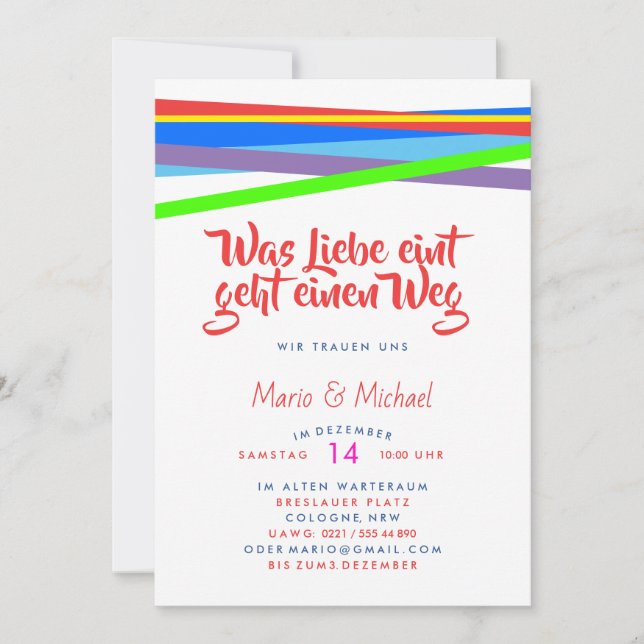 Rainbow färg för älskare (Framsida)