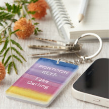 Rainbow Färg Keychain Sjö Living