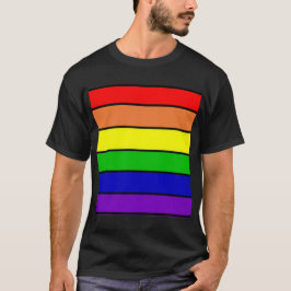 Rainbow Färg LGBT Gay/Queer Shirt T