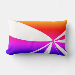 Rainbow Färg Lumbarkudde