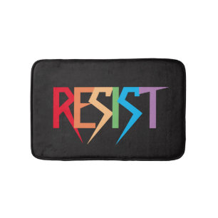 Rainbow Färg Resistant Bath Mat Badrumsmatta