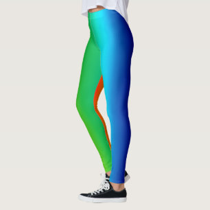Rainbow Färg Spectrum Leggings