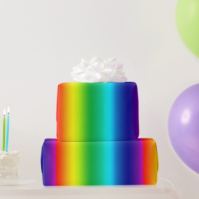 Rainbow Färg Spectrum Presentpapper (Festgåvor)