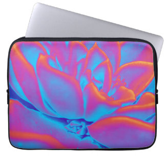 Rainbow färg Succulent plant Laptop Fodral