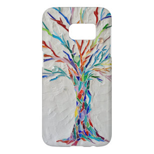 Rainbow Färg Träd Galaxy S5 Skal