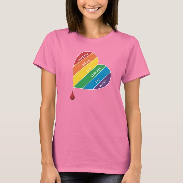 Rainbow Färg Women's T-shirt (Framsida)