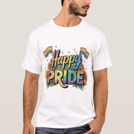 RAINBOW FÄRGAD GAY PRIDE SAYING T SHIRT