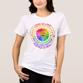 RAINBOW FÄRGAD GAY PRIDE SAYING T SHIRT