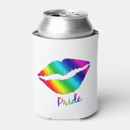 Rainbow Färgad Läppar