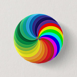 Rainbow Färgad Mandala-46556 Knapp