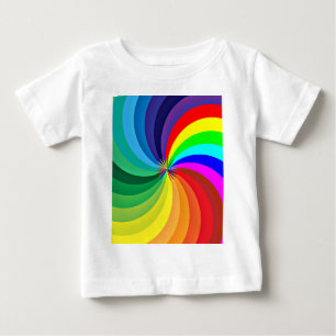 Rainbow Färgad Mandala-46556 T Shirt