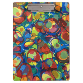 Rainbow färgad modern marbling Party mönster