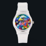 Rainbow Färgad Örn-654568 Armbandsur<br><div class="desc">Rainbow Färgad Örn-654568</div>