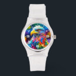 Rainbow Färgad Örn-654568 Armbandsur<br><div class="desc">Rainbow Färgad Örn-654568</div>