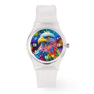 Rainbow Färgad Örn-654568 Armbandsur