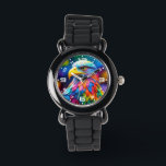 Rainbow Färgad Örn-654568 Armbandsur<br><div class="desc">Rainbow Färgad Örn-654568</div>