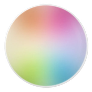 Rainbow Färger Blue Grönt Rosa Red Lila Gult Knopp