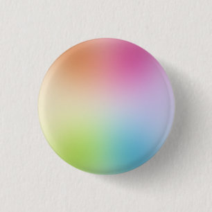 Rainbow Färger Rosa Red Lila Blue Grönt Gult Knapp