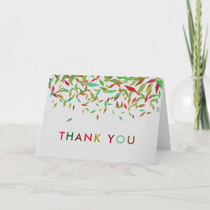 Rainbow Faux Foil Confetti - tackkort