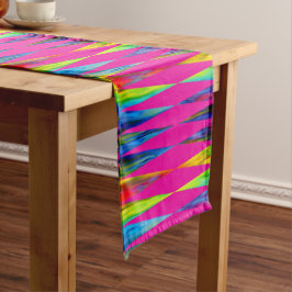 [Rainbow Fiesta] Harlequin Geometric Shock rosa