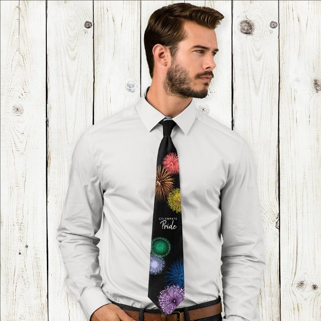 Rainbow Fireworks Celebrate Pride Month Slips (Skapare uppladdad)
