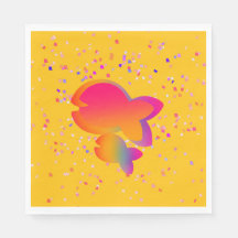 Rainbow Fish Kids Gult Birthday
