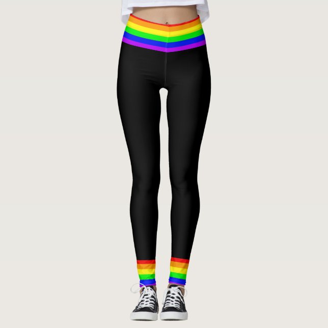Rainbow Flag Leggings (Framsida)