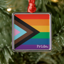 Rainbow Flag - LGBTQIA - Personalize - Ornament